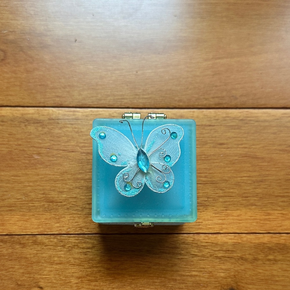 Butterfly Trinket Box